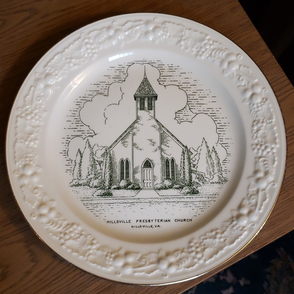 Homer Laughlin collectable church series plate
